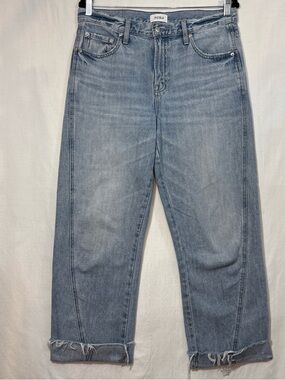 pistola Kacey Mid Rise Cuffed Boyfriend Berkeley Light Blue Jeans